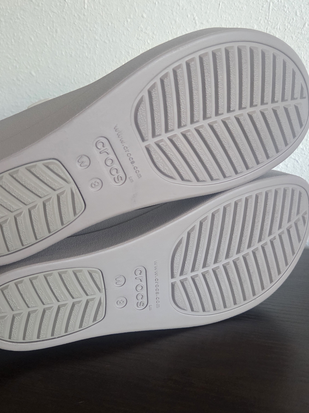 Crocs LiteRide Brooklyn High Wedge Platform Crossover Sandal Women's Size 8 - Picture 8 of 8